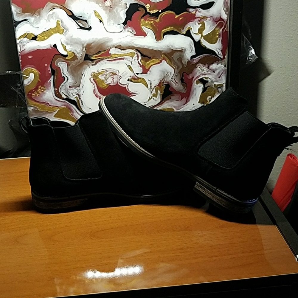 Mens "Ben" Genuine Suede Chelsea Boots